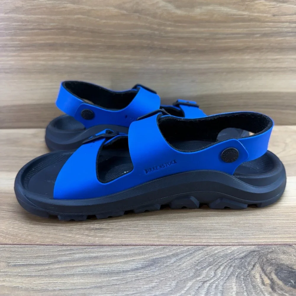 Birkenstock Mogami Milano Sandals Kids Boys 1 EU 32 Blue Casual Summer Travel